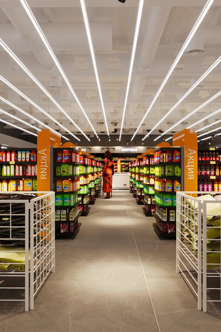 Jas Supermarket, retail interior by AGC in Abu Dhabi, photo 8 of 15