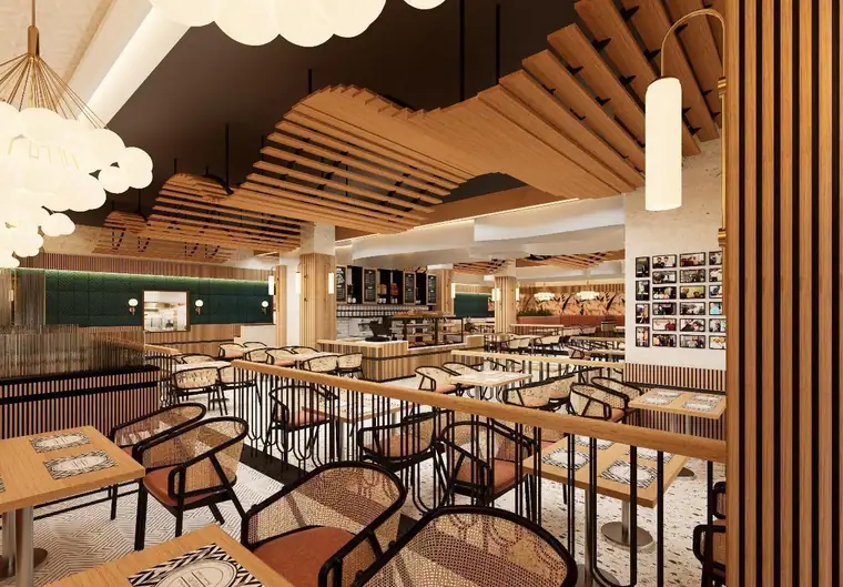 Notebook Restaurant, food & beverage interior by AGC in Abu Dhabi, photo 4 of 7