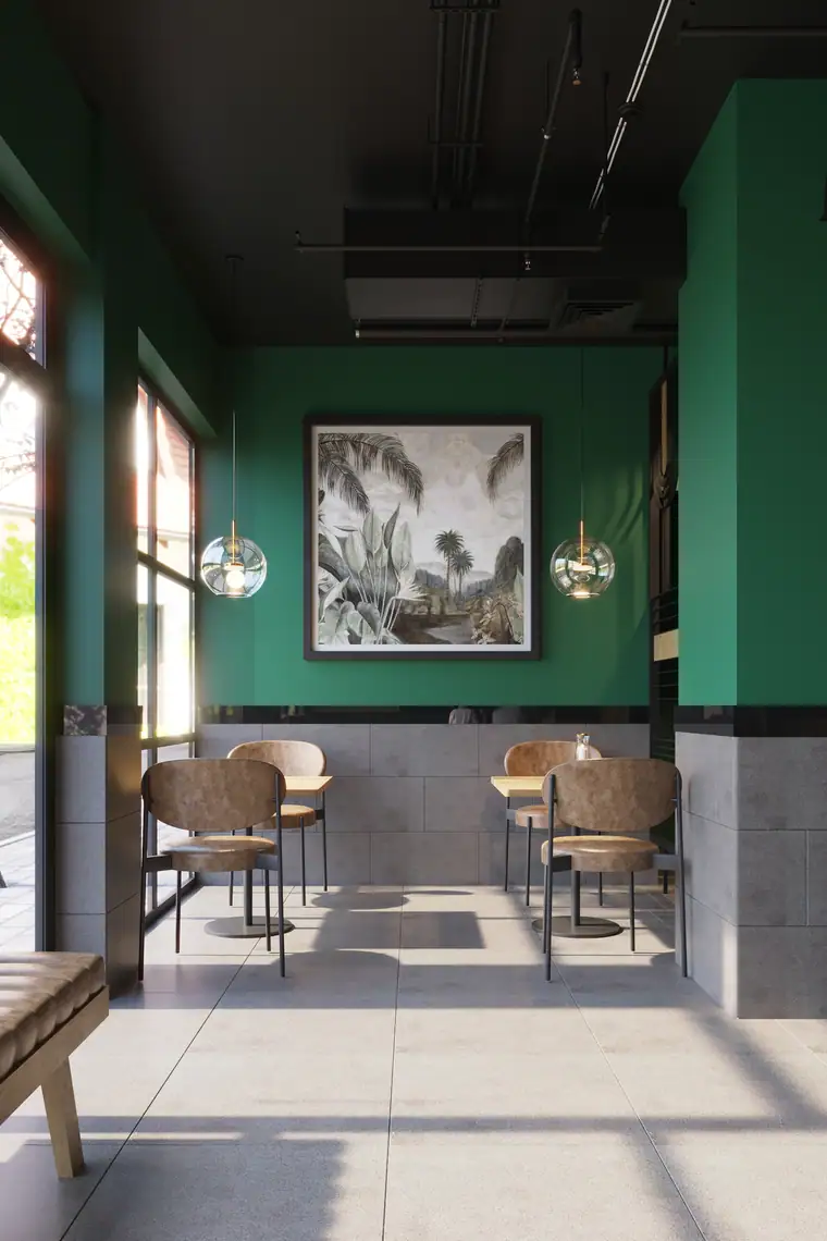 Royal Gulf Café, food & beverage interior by AGC in Abu Dhabi, photo 2 of 6