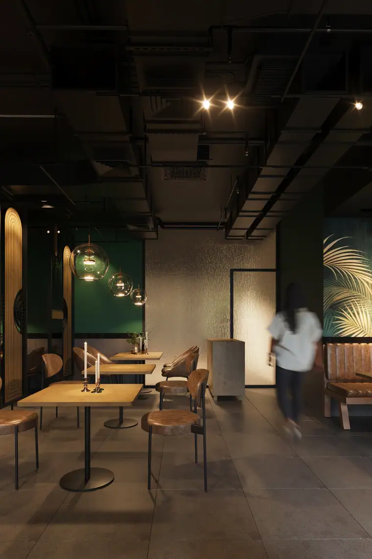 Royal Gulf Café, food & beverage interior by AGC in Abu Dhabi, photo 5 of 6