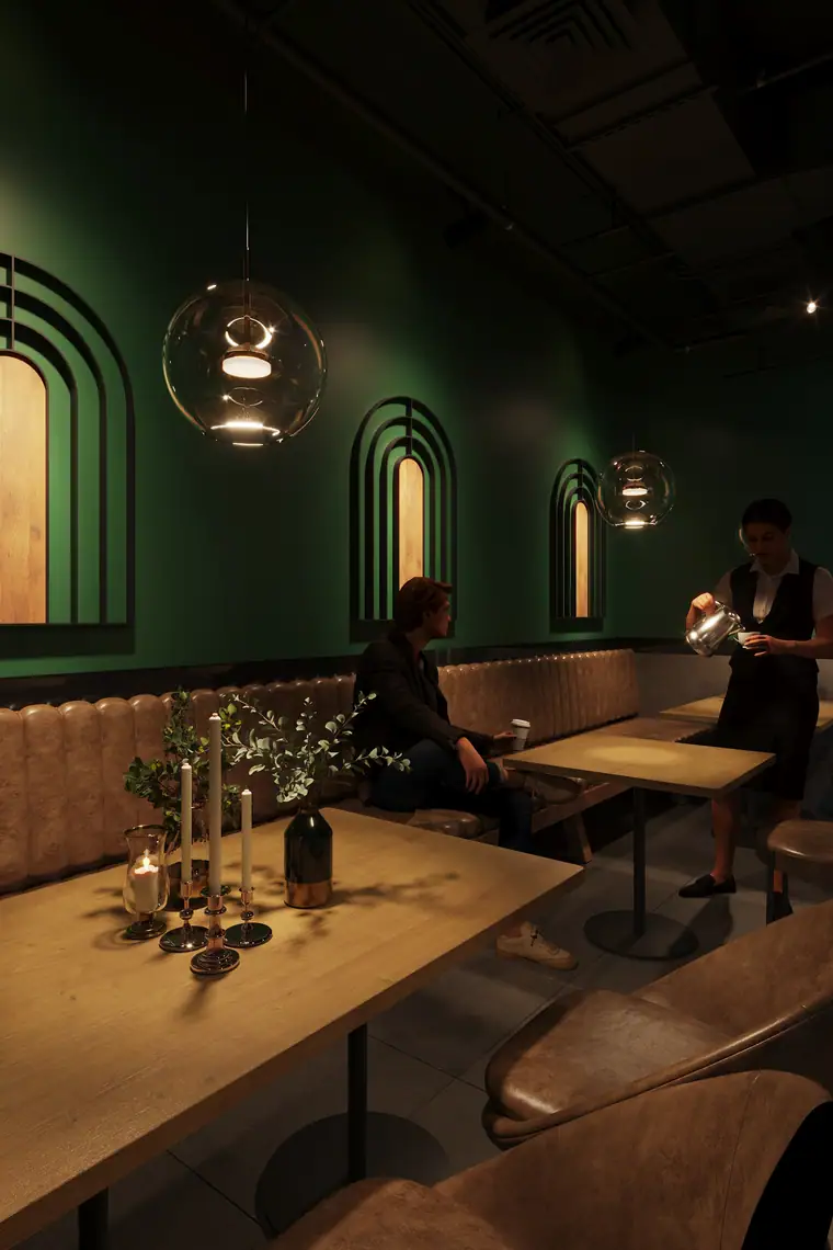 Royal Gulf Café, food & beverage interior by AGC in Abu Dhabi, photo 6 of 6